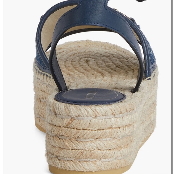 GUCCI Paloma Horsebit Platform Espadrille Sandal NWT - Picture 4 of 5